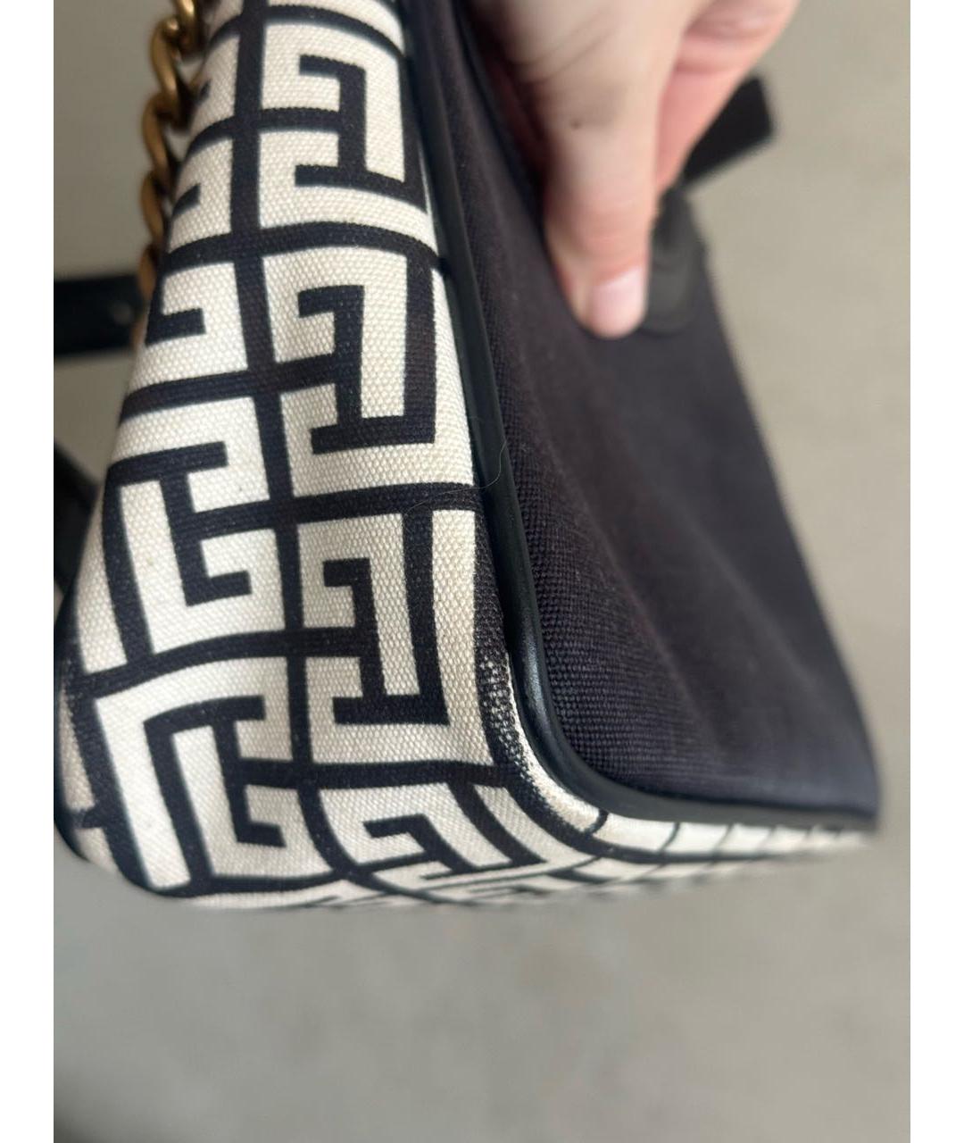 BALMAIN Черная сумка через плечо, фото 8