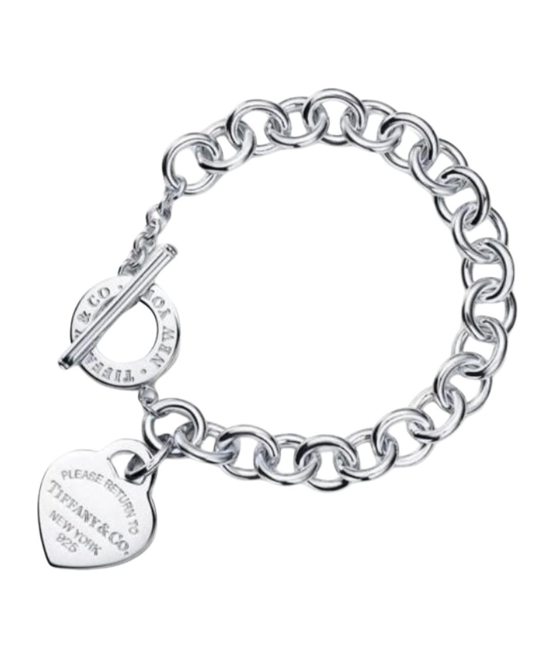 TIFFANY&CO Серебрянный серебряный браслет, фото 1