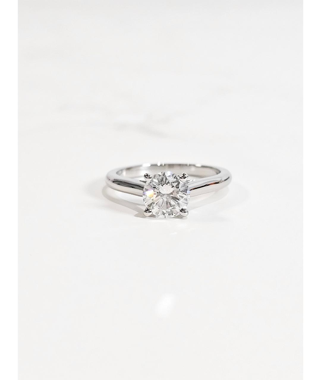 CARTIER Серебряное платиновое кольцо, фото 4