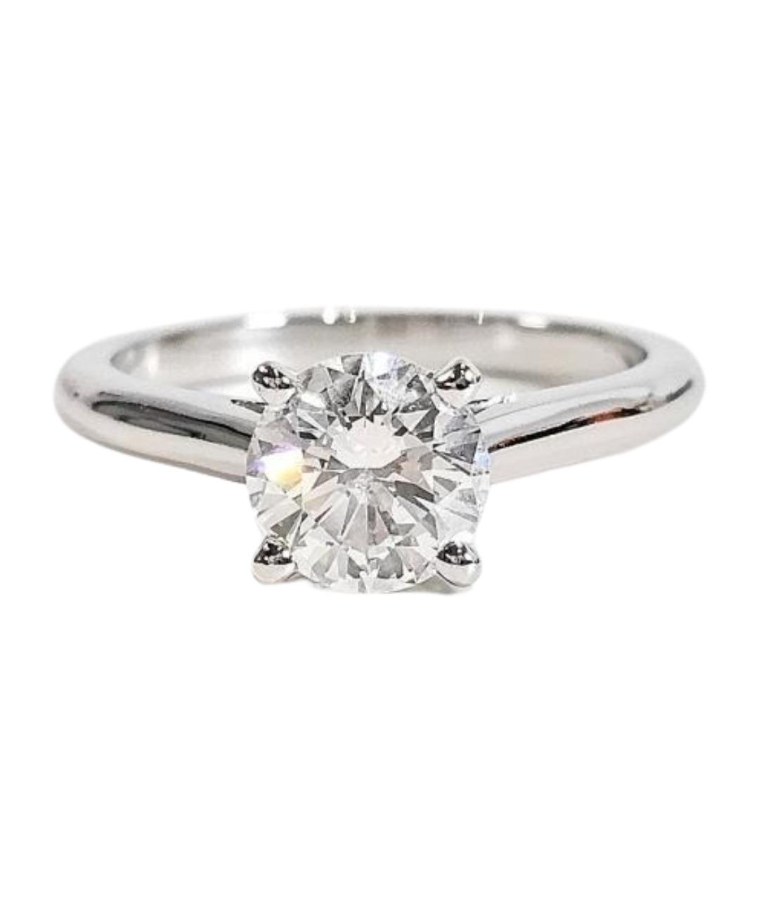 CARTIER Серебряное платиновое кольцо, фото 1