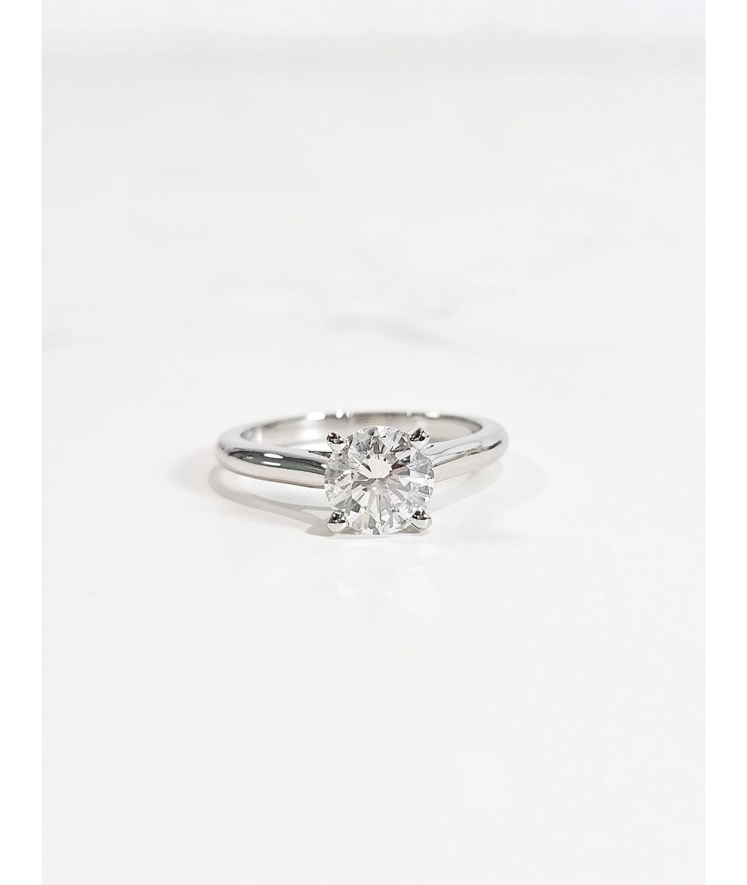 CARTIER Серебряное платиновое кольцо, фото 3