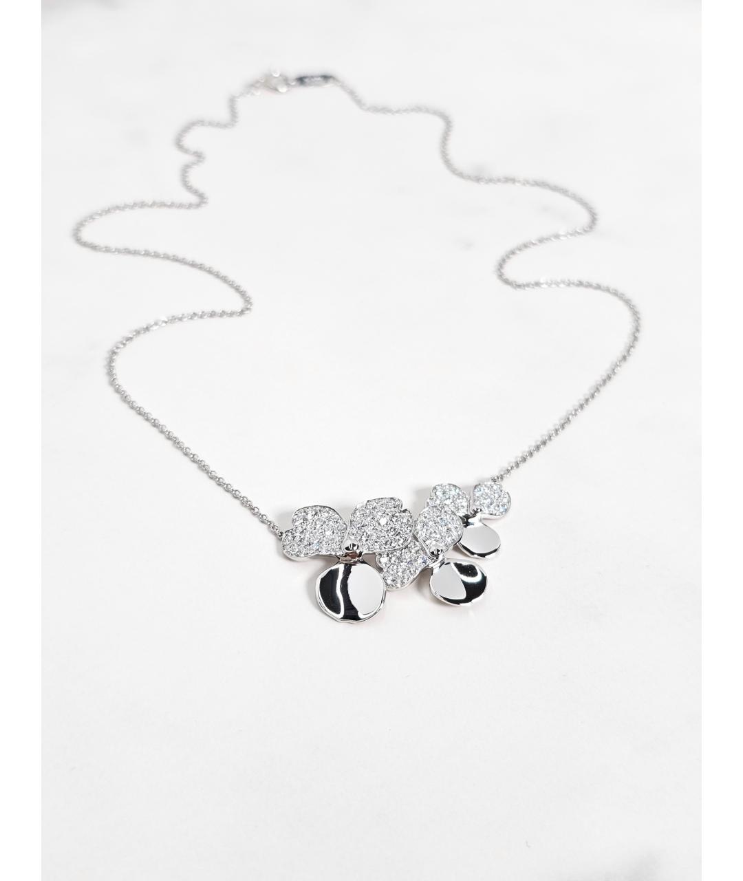 TIFFANY&CO Серебряное платиновое колье, фото 4