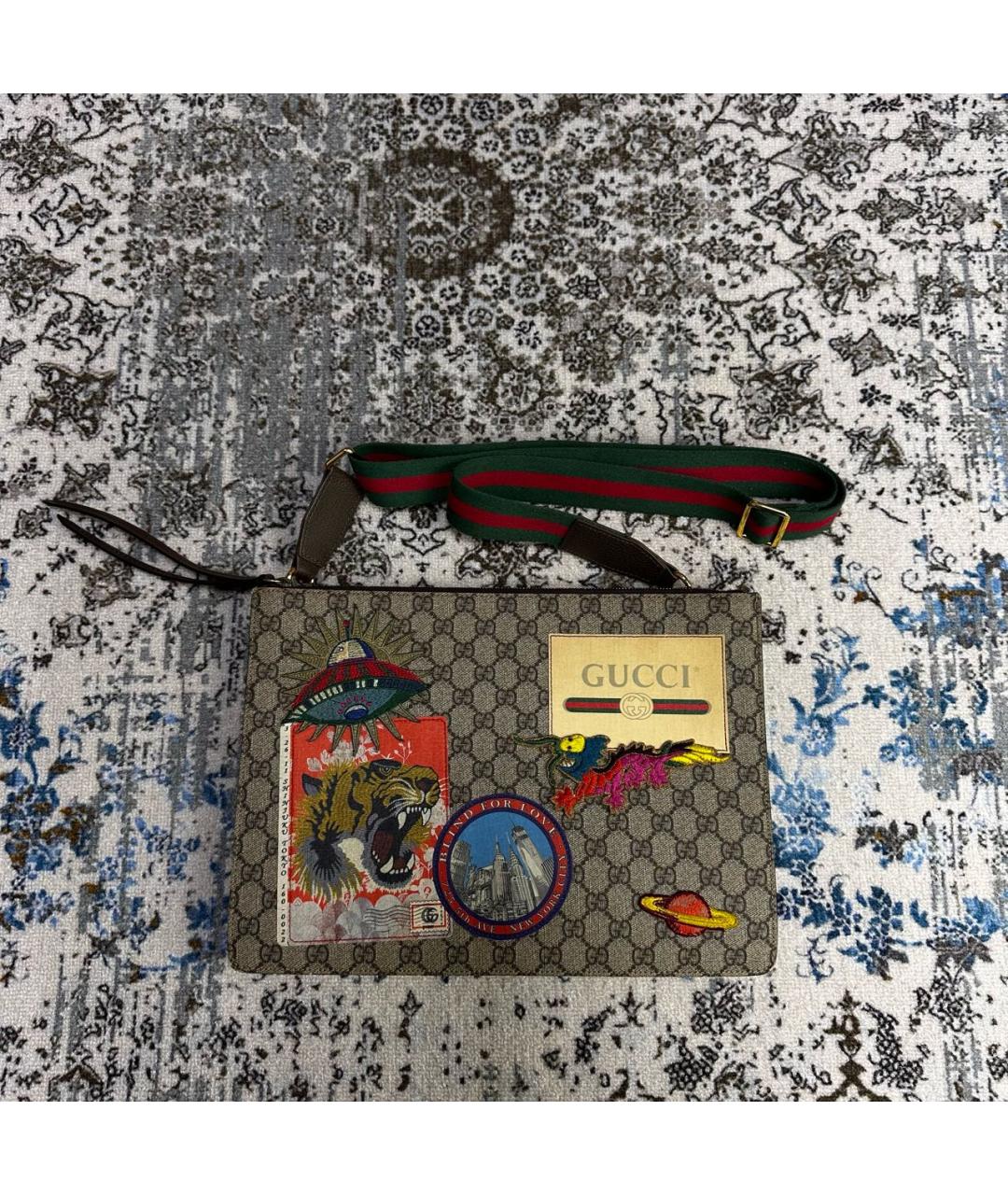 GUCCI Бежевая сумка на плечо, фото 7