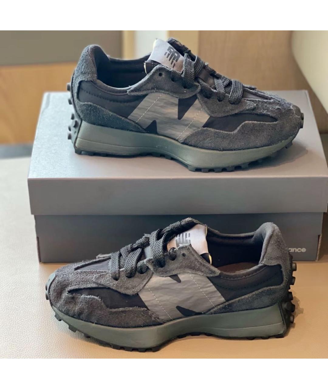 NEW BALANCE Черные низкие кроссовки / кеды, фото 5