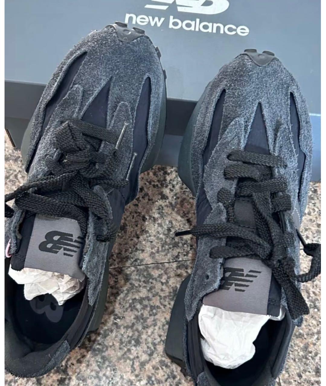 NEW BALANCE Черные низкие кроссовки / кеды, фото 2