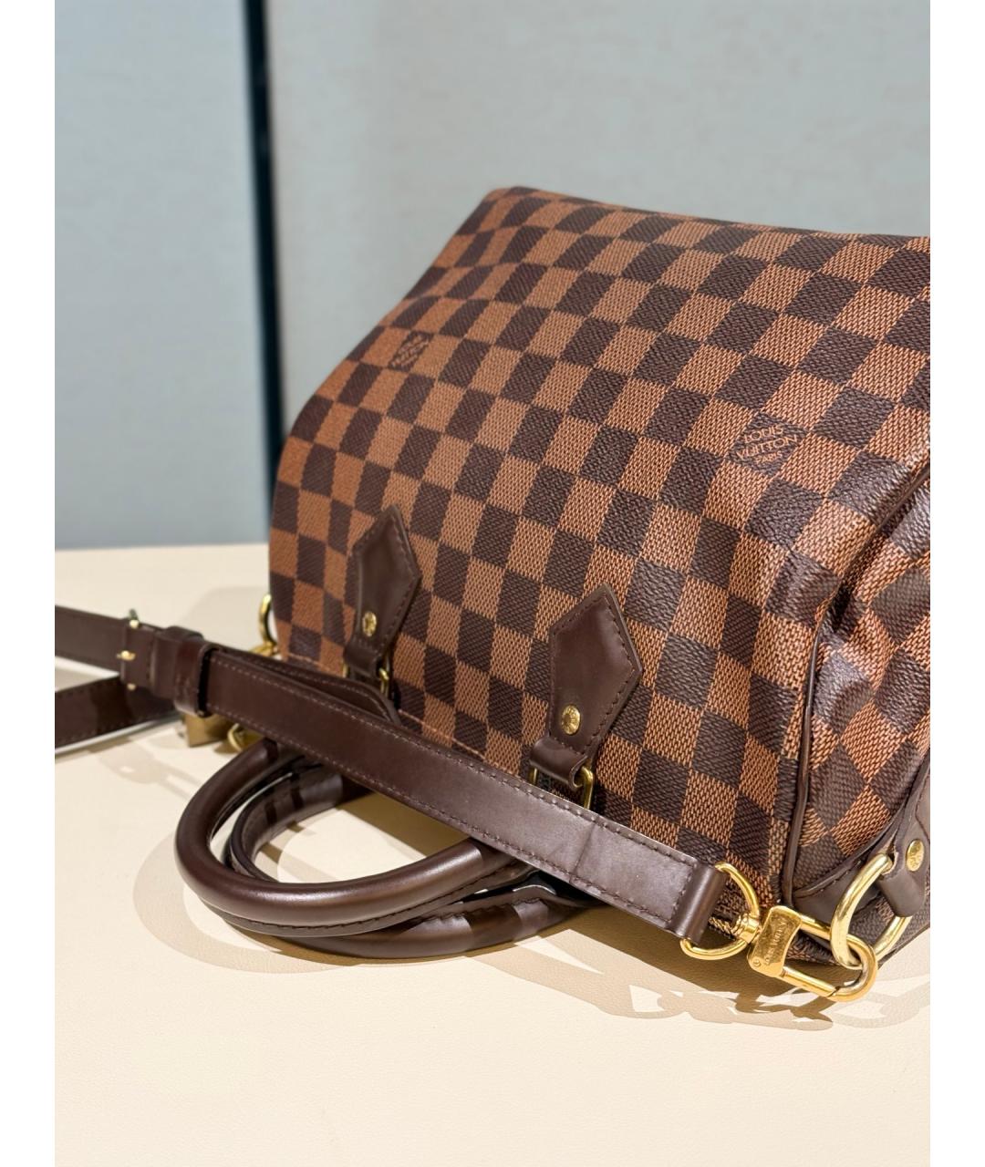 LOUIS VUITTON Коричневая сумка через плечо, фото 7