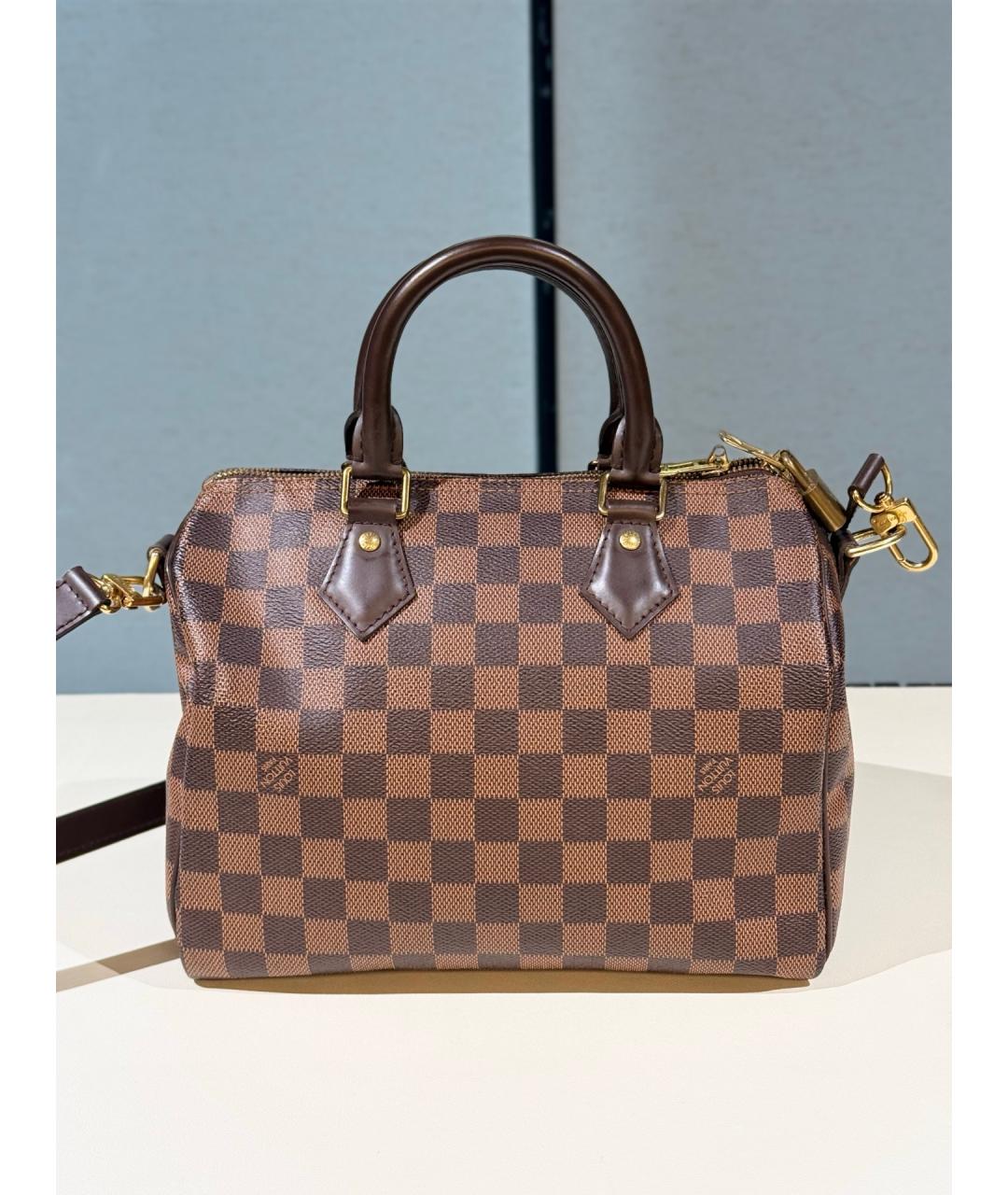 LOUIS VUITTON Коричневая сумка через плечо, фото 8