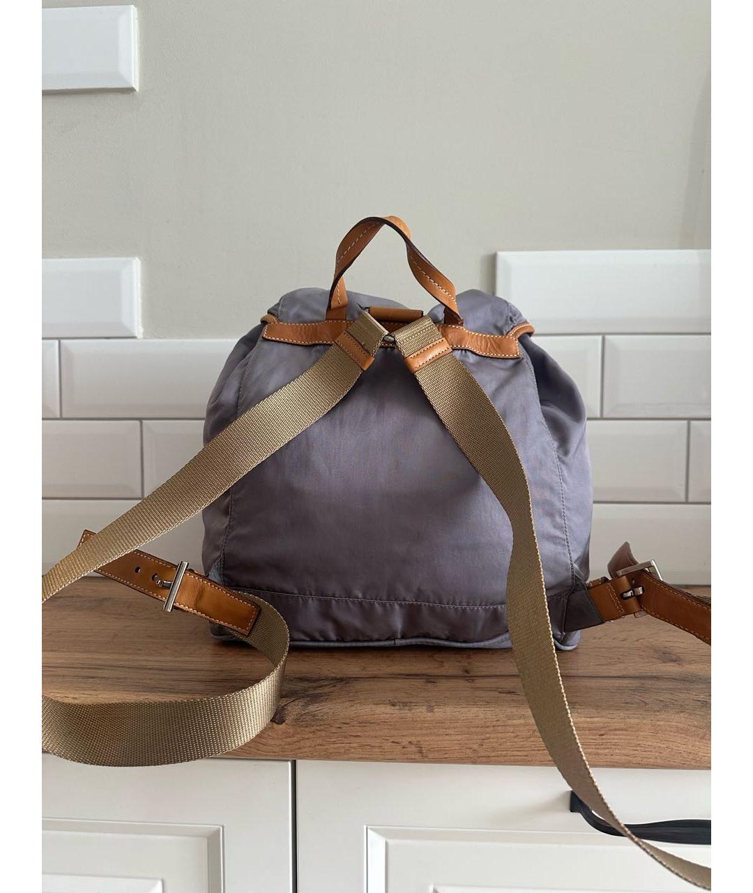 PRADA Фиолетовый рюкзак, фото 2