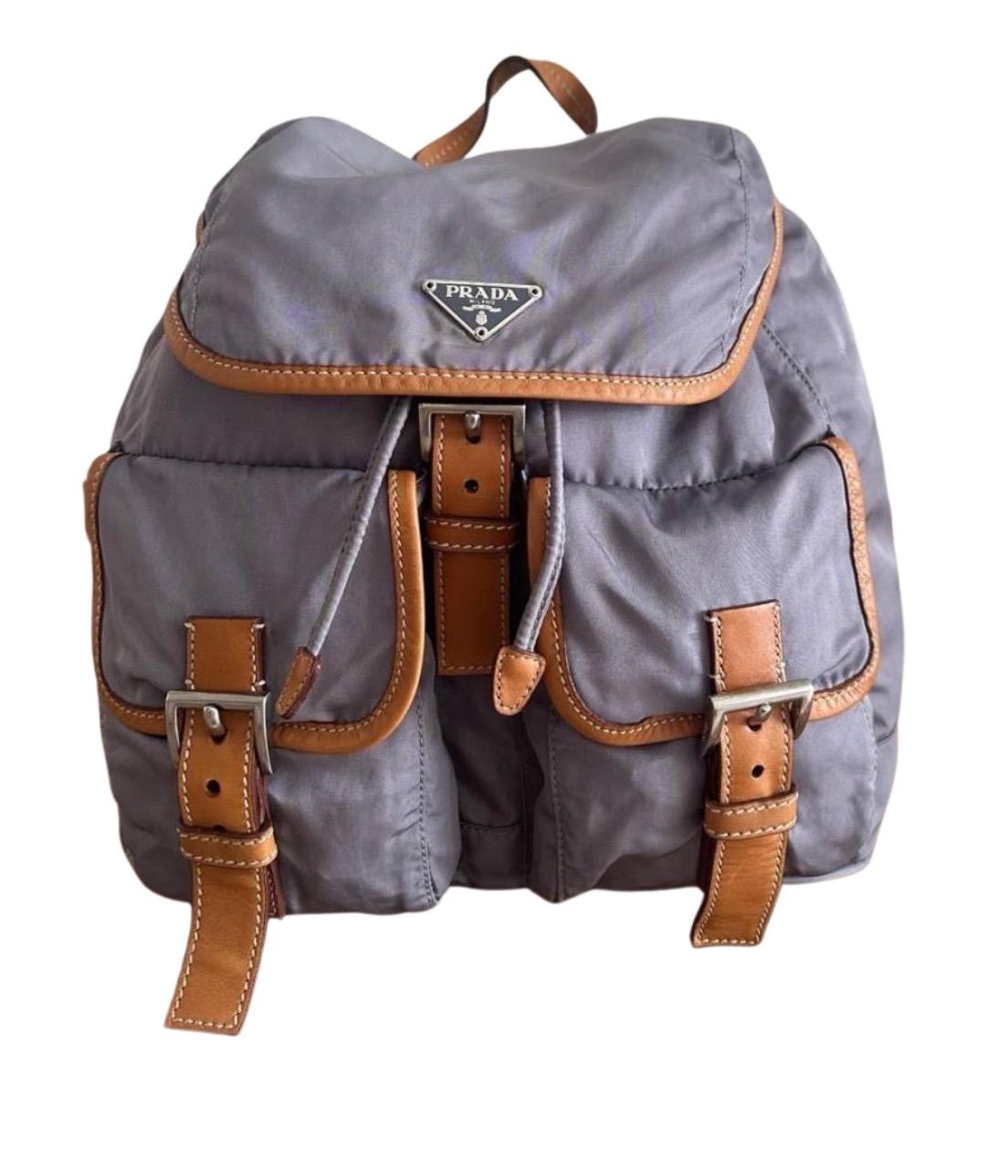 PRADA Фиолетовый рюкзак, фото 1