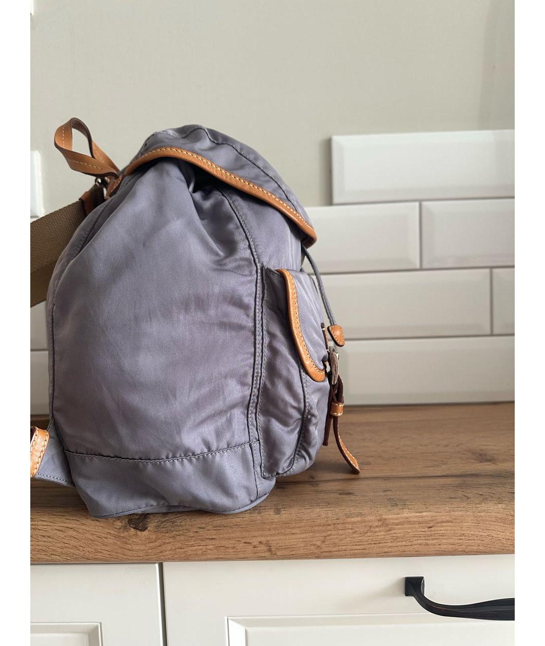 PRADA Фиолетовый рюкзак, фото 3