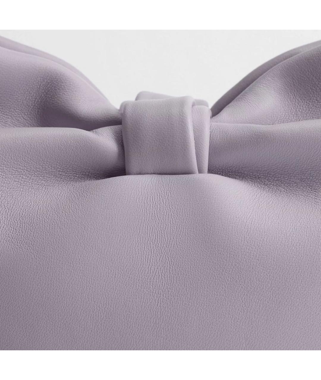 CHRISTIAN DIOR Фиолетовая кожаная сумка тоут, фото 4