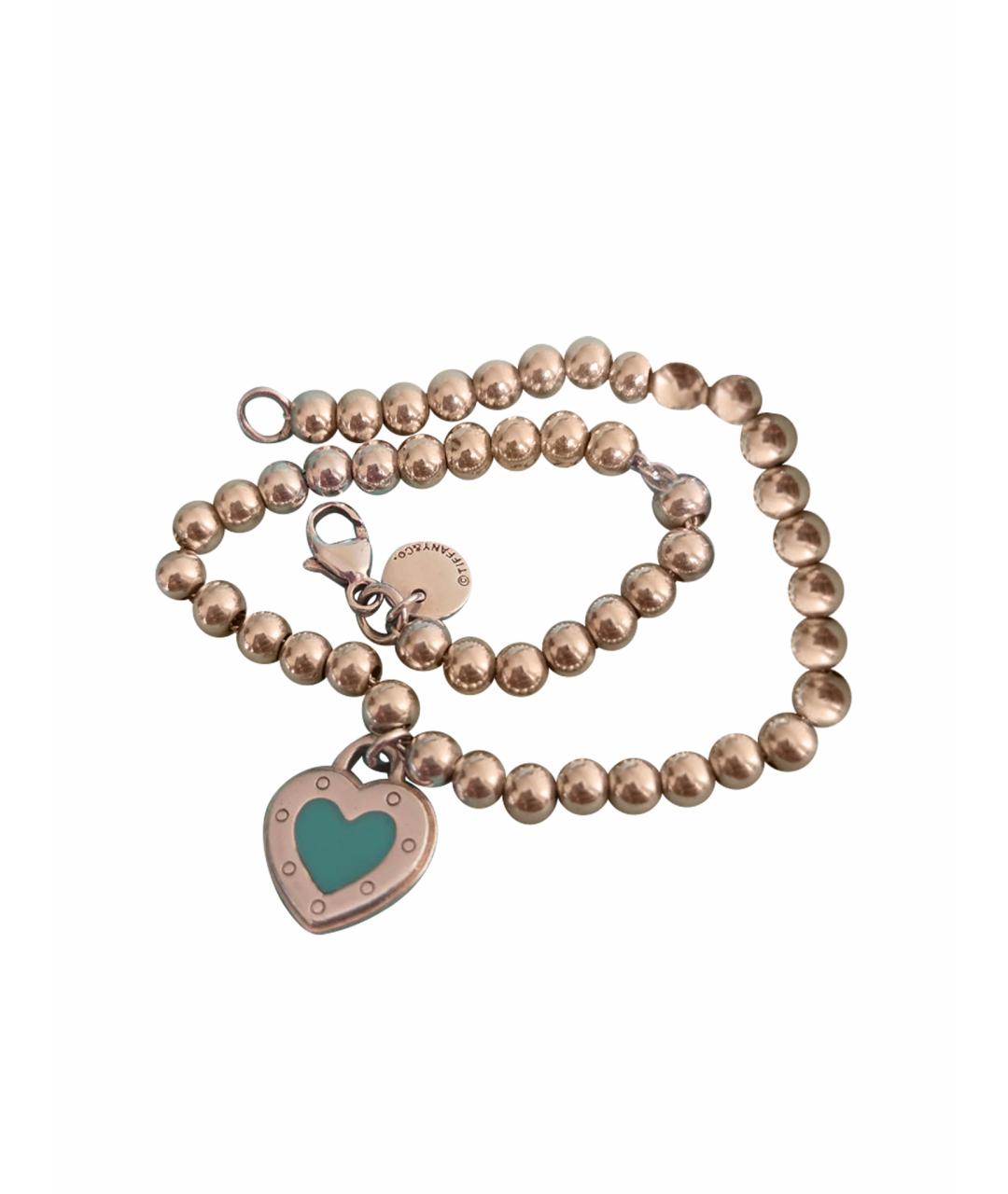 TIFFANY&CO Бирюзовый серебряный браслет, фото 1