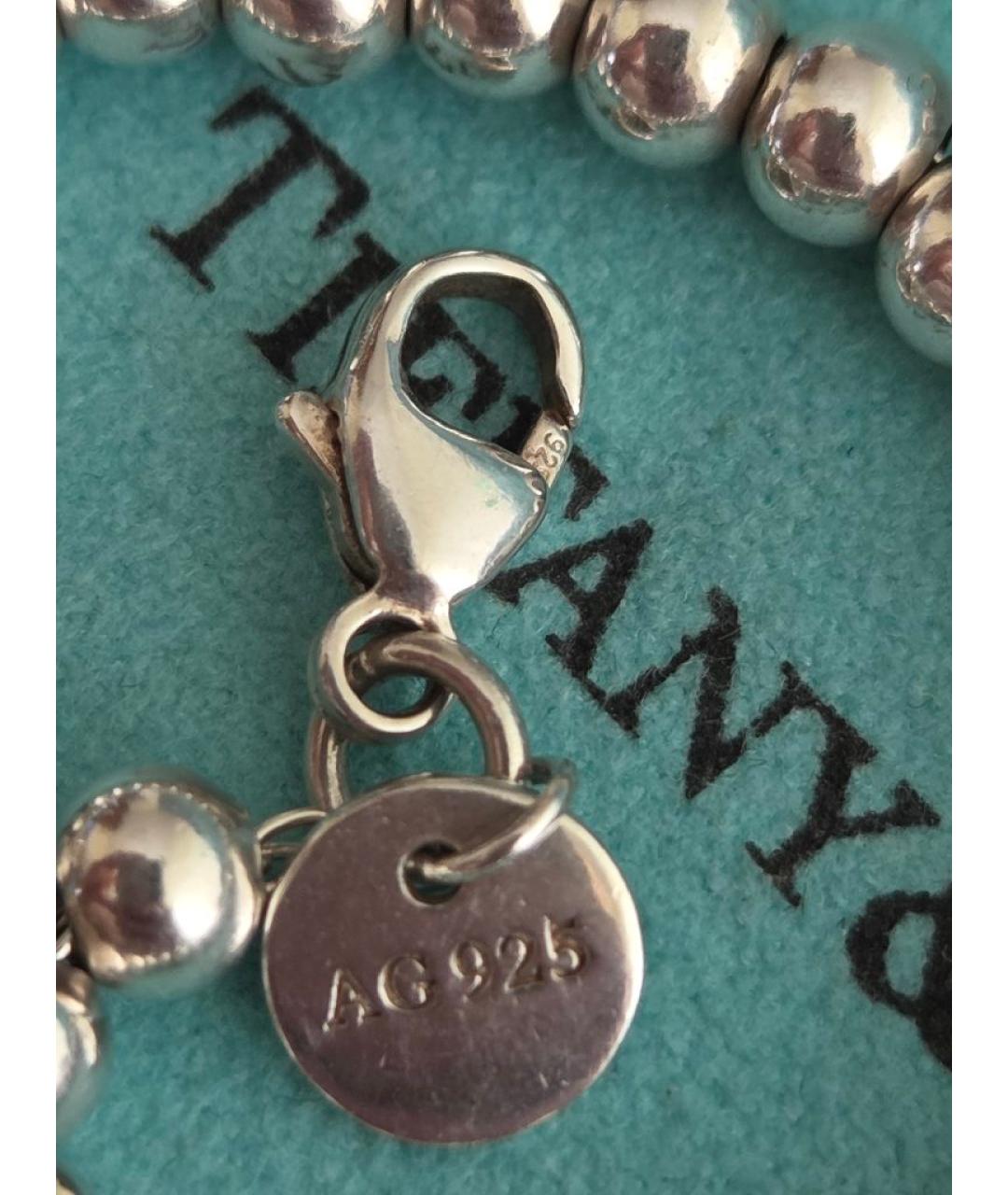 TIFFANY&CO Бирюзовый серебряный браслет, фото 3