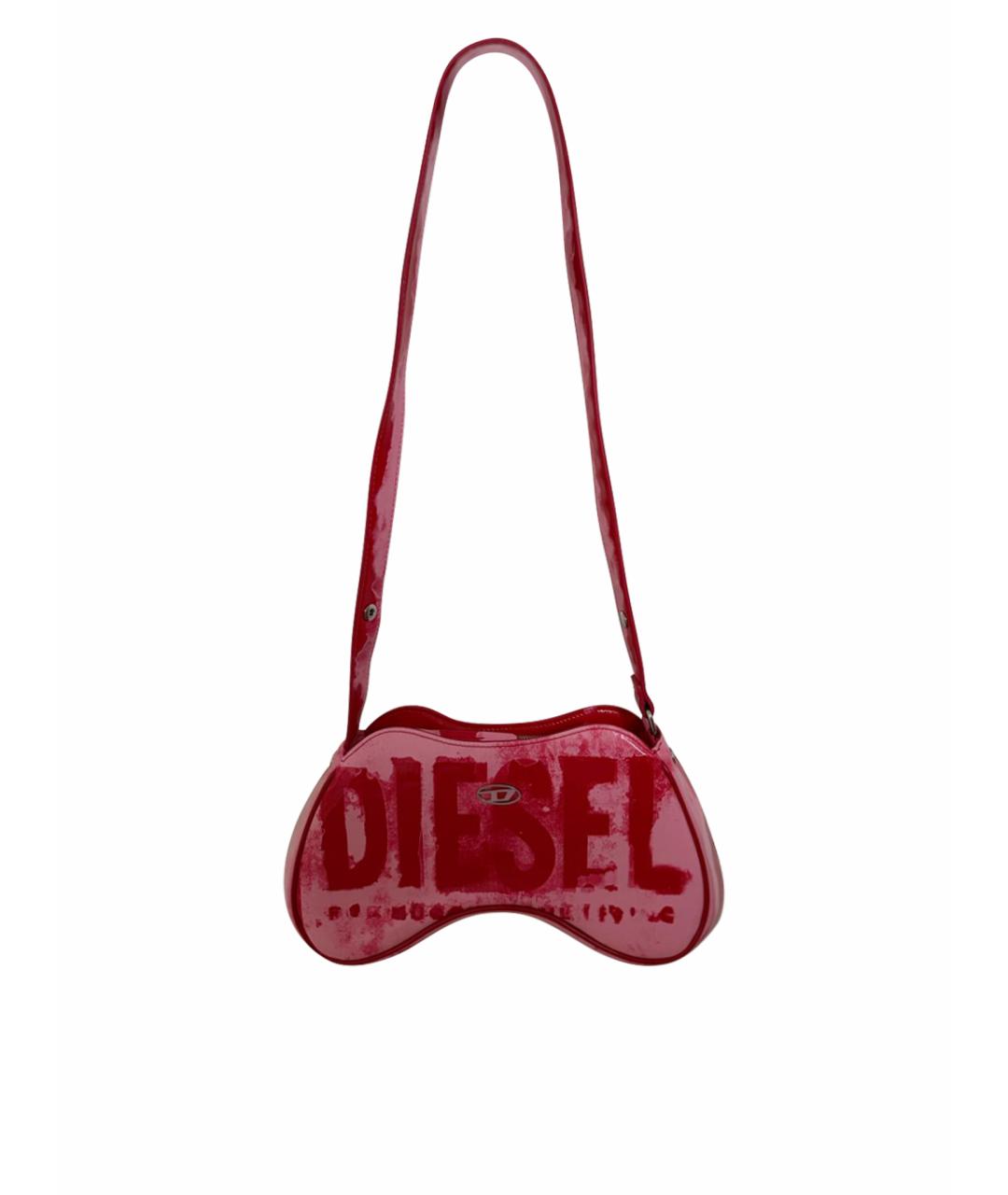 DIESEL Розовая сумка через плечо, фото 1