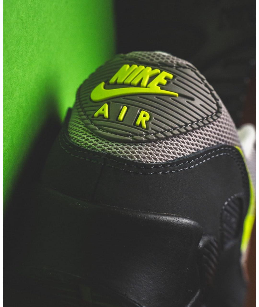 NIKE Серые синтетические низкие кроссовки / кеды, фото 7