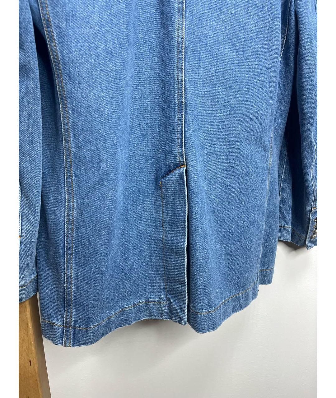MAGDA BUTRYM Синий деним жакет/пиджак, фото 4