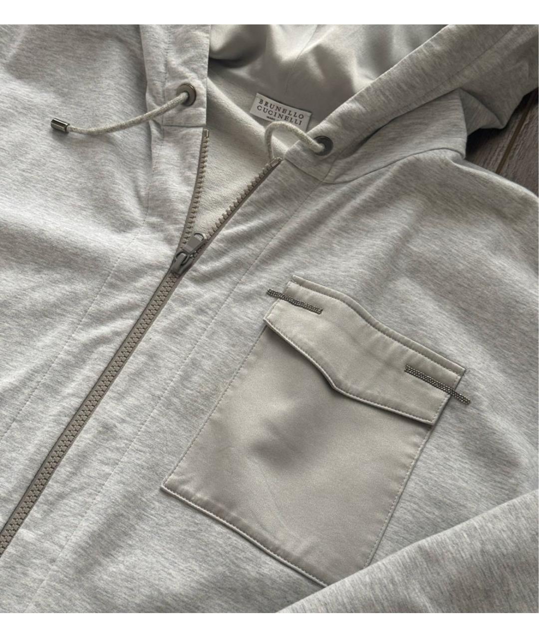 BRUNELLO CUCINELLI Серый хлопковый спортивные костюмы, фото 3