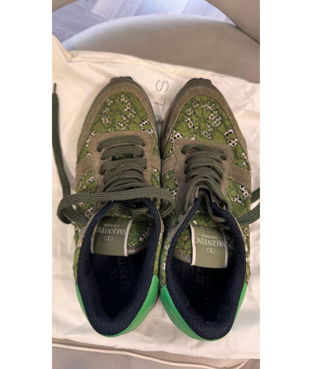 VALENTINO Мульти текстильные кроссовки, фото 3