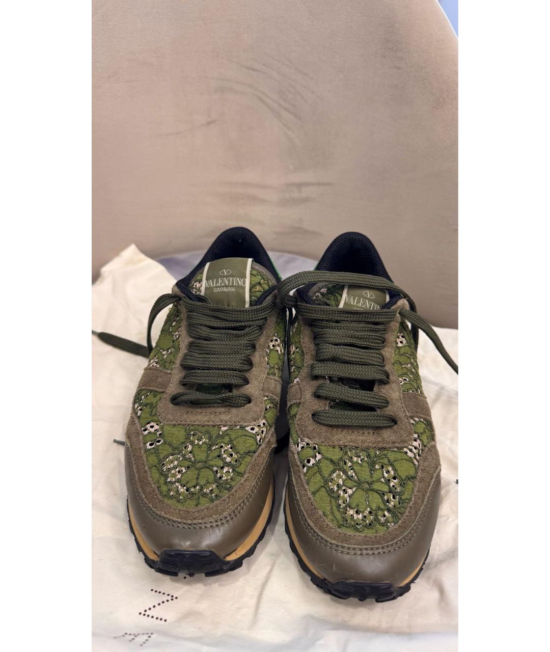 VALENTINO Мульти текстильные кроссовки, фото 2