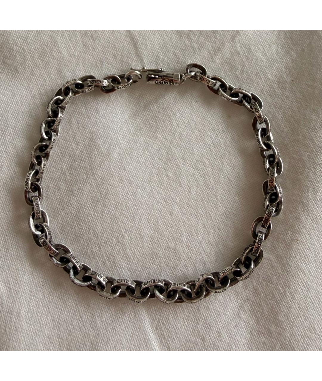 CHROME HEARTS Серебрянный серебряный браслет, фото 9
