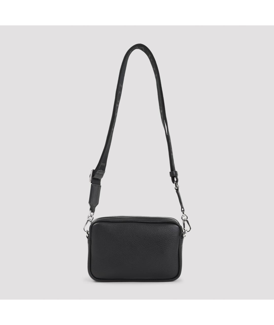 LOEWE Черная кожаная сумка на плечо, фото 4