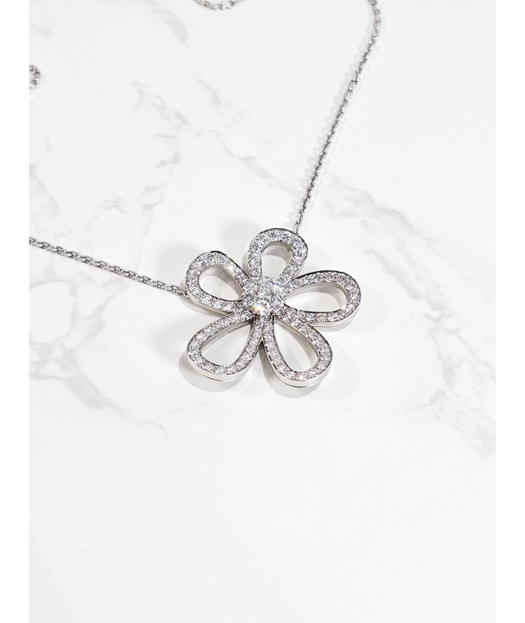 VAN CLEEF & ARPELS Серебряное колье из белого золота, фото 2