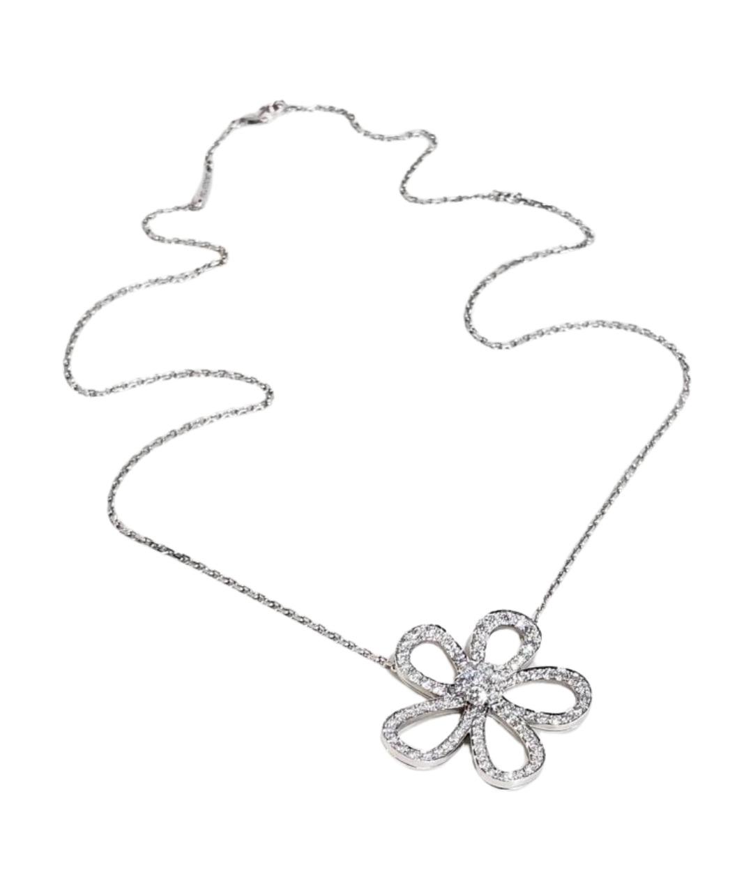 VAN CLEEF & ARPELS Серебряное колье из белого золота, фото 1