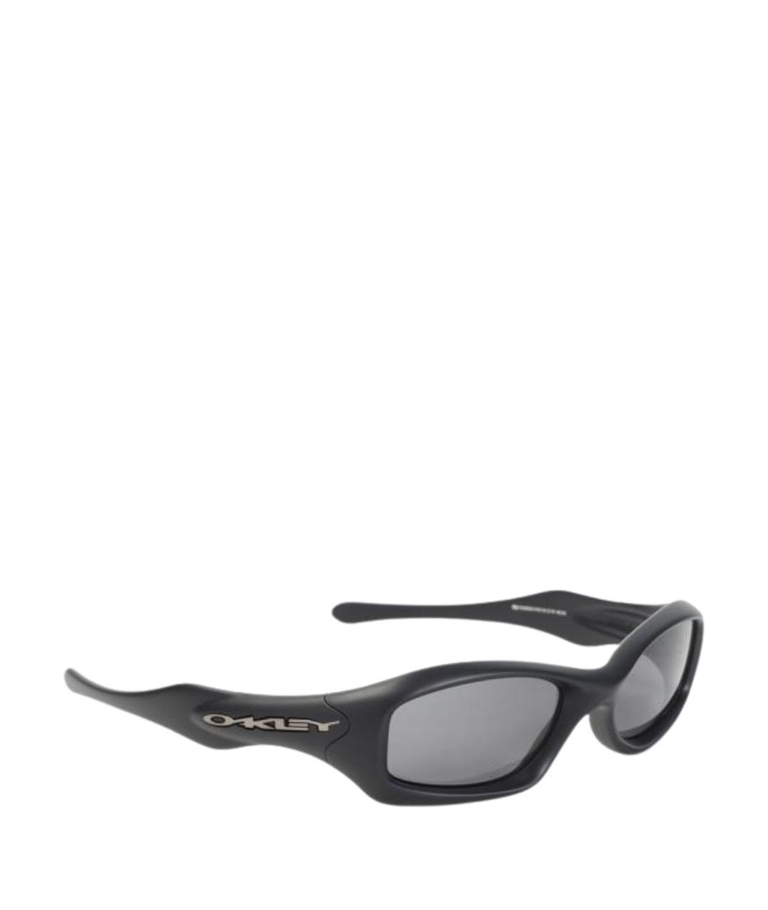 OAKLEY Черные пластиковые солнцезащитные очки, фото 1
