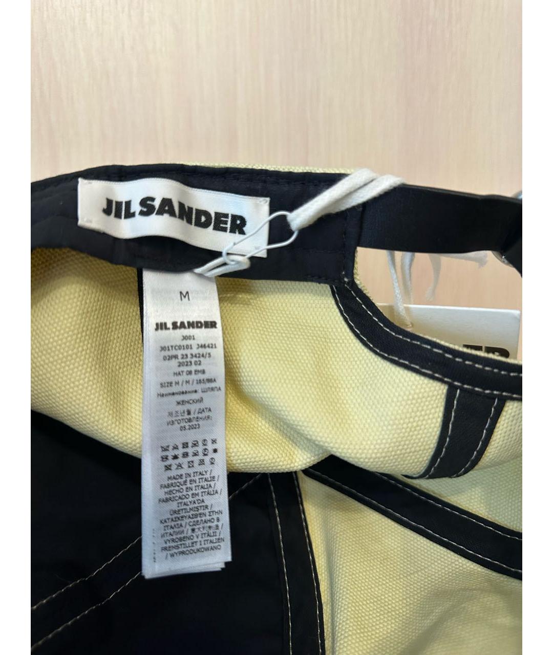 JIL SANDER Мульти хлопковая кепка/бейсболка, фото 6