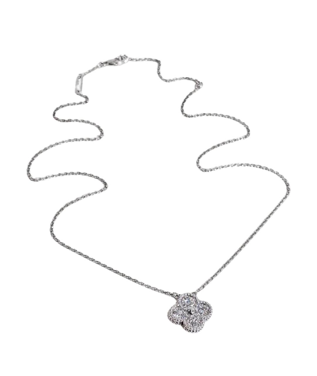 VAN CLEEF & ARPELS Серебряное колье из белого золота, фото 1