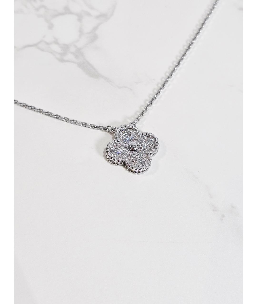 VAN CLEEF & ARPELS Серебряное колье из белого золота, фото 2