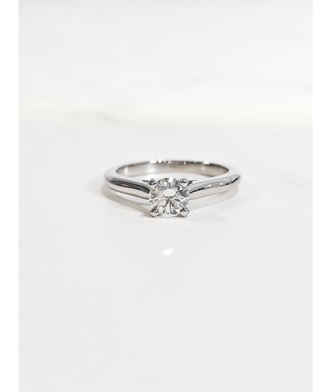 CARTIER Серебряное платиновое кольцо, фото 3