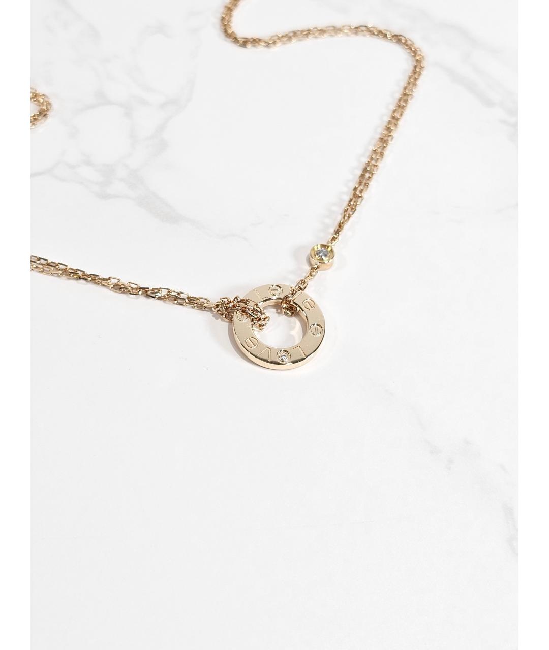 CARTIER Золотое колье из желтого золота, фото 3