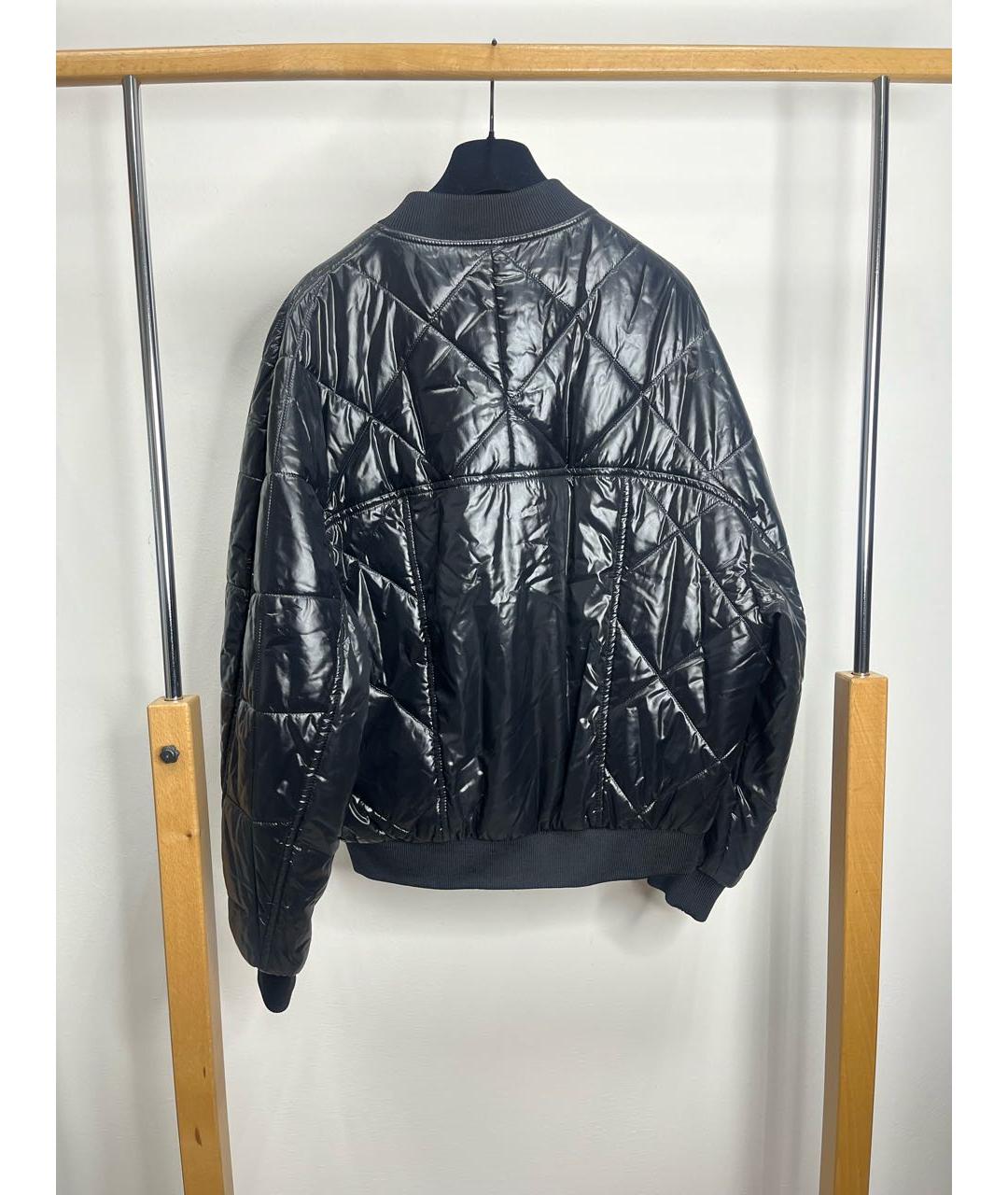 BALMAIN Черная полиамидовая куртка, фото 3