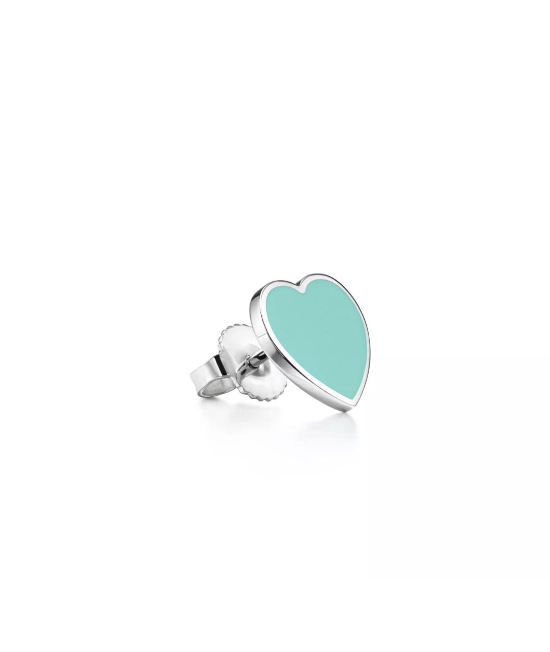 TIFFANY&CO Серебряные серебряные серьги, фото 2