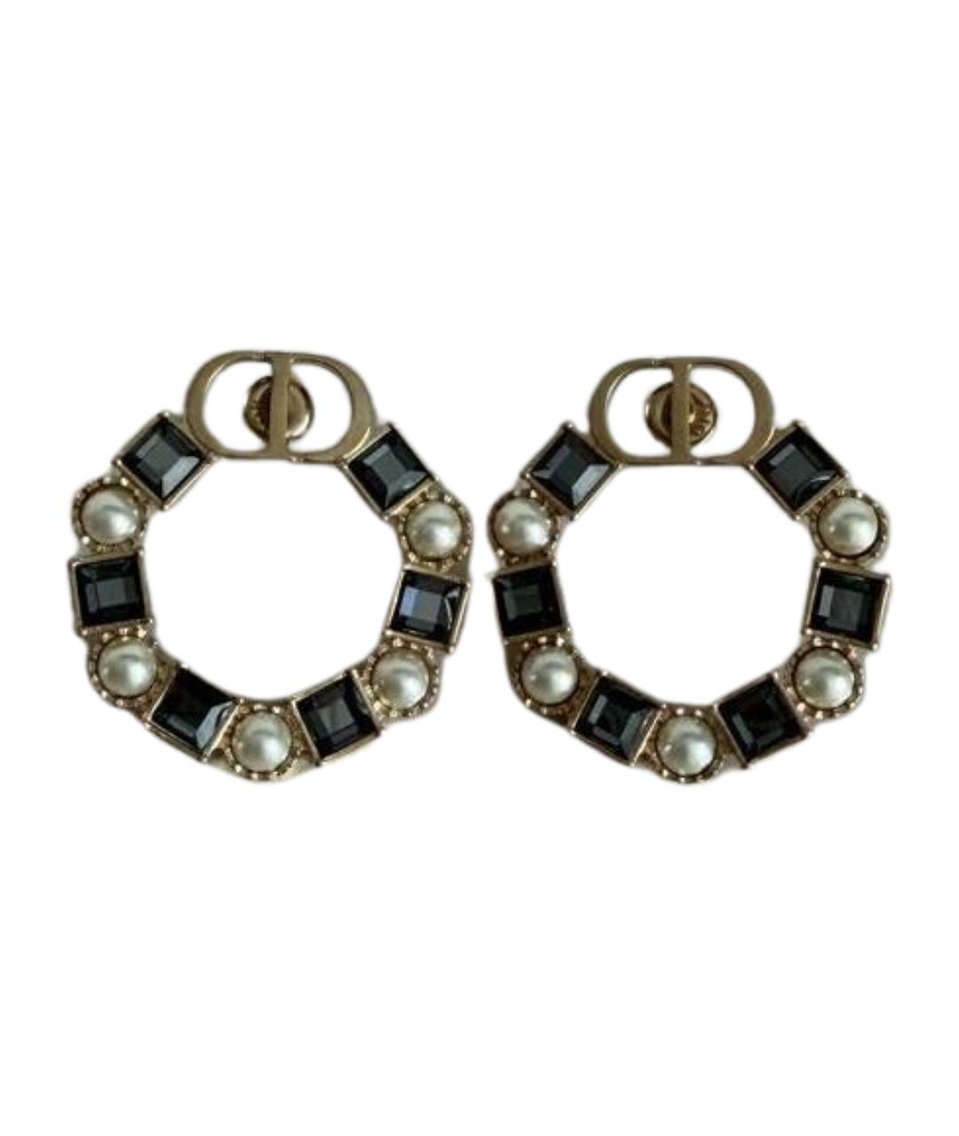 CHRISTIAN DIOR Мульти металлические серьги, фото 1