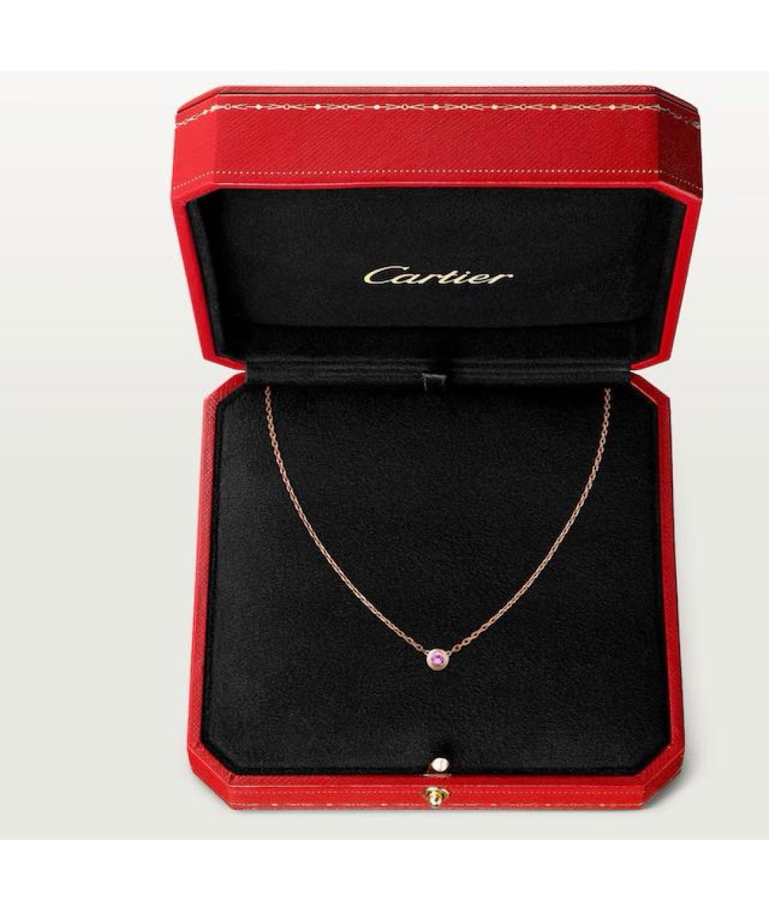 CARTIER Золотое колье из розового золота, фото 2