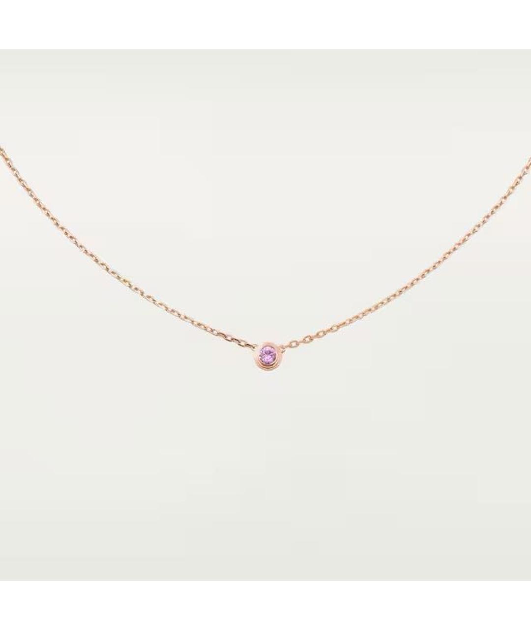 CARTIER Золотое колье из розового золота, фото 6