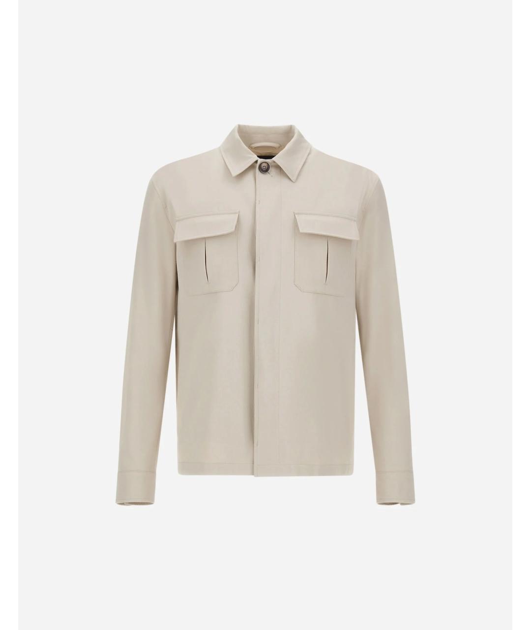 HERNO Серая хлопковая куртка, фото 1