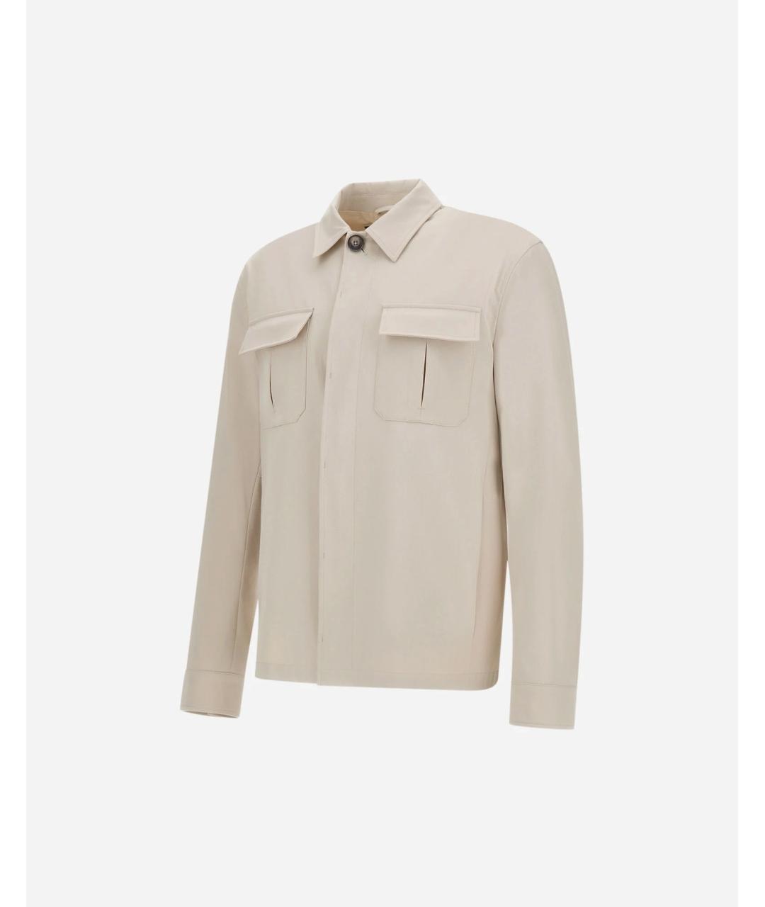 HERNO Серая хлопковая куртка, фото 2