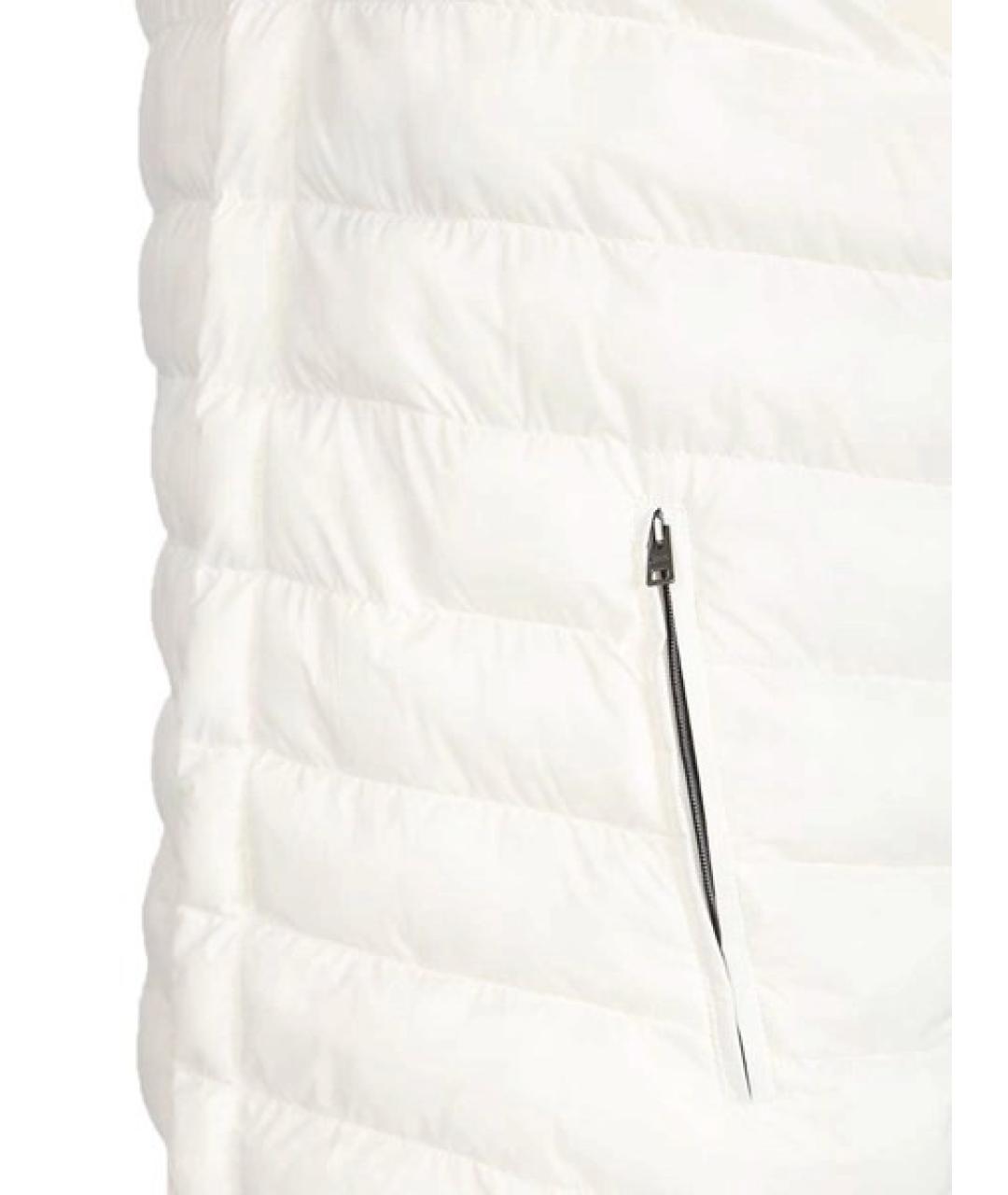 HERNO Белый полиамидовый жилет, фото 2