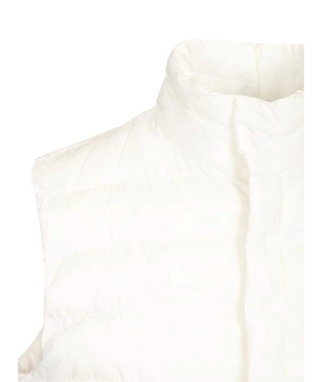 HERNO Белый полиамидовый жилет, фото 4