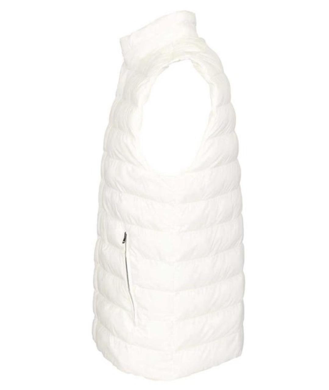 HERNO Белый полиамидовый жилет, фото 5