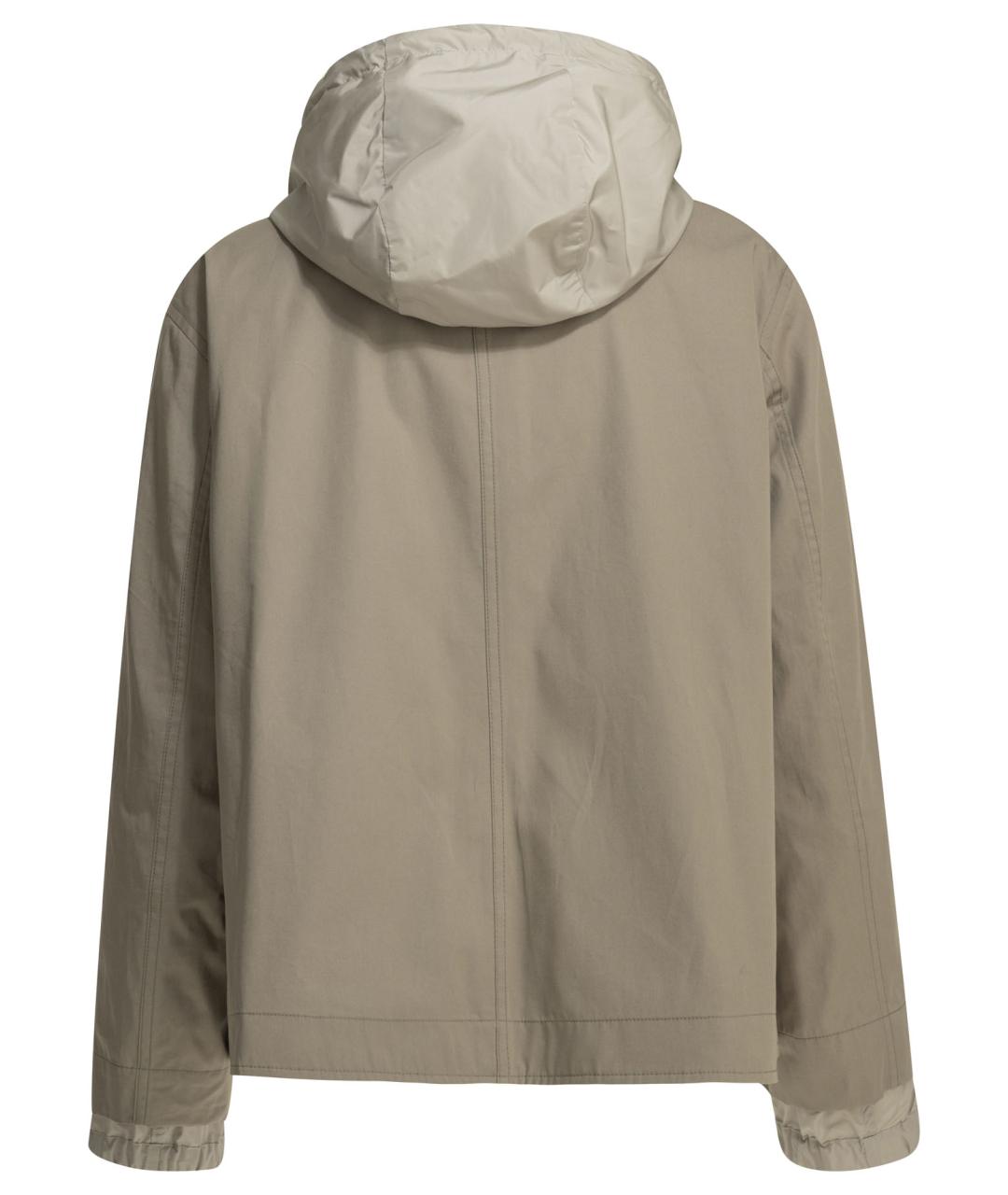 HERNO Серая хлопковая куртка, фото 3