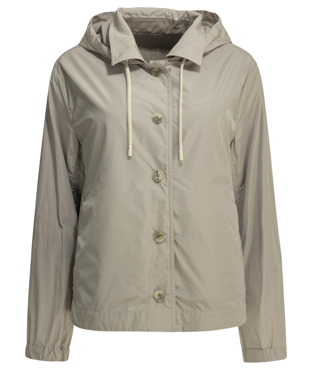 HERNO Серая хлопковая куртка, фото 2