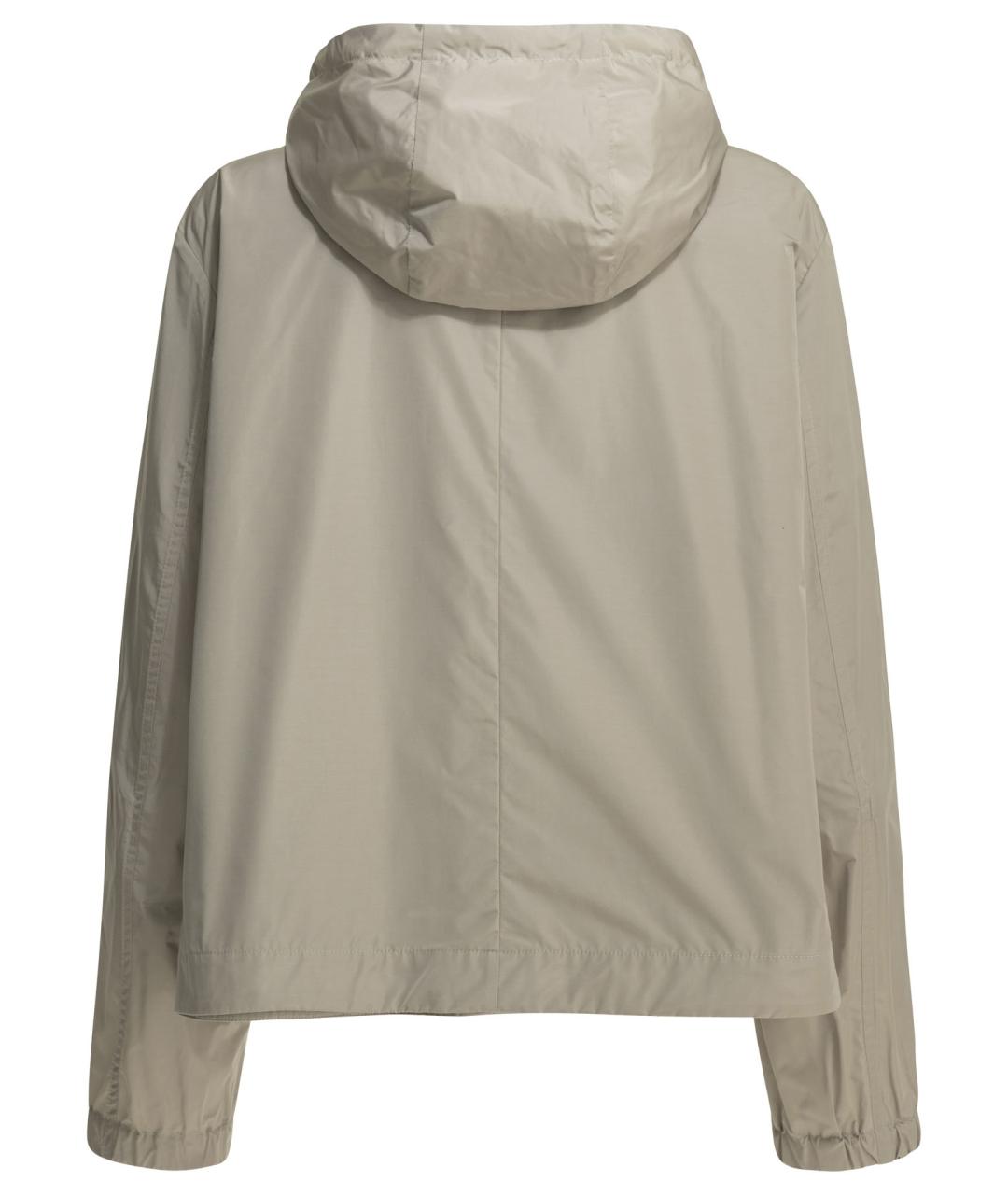 HERNO Серая хлопковая куртка, фото 4