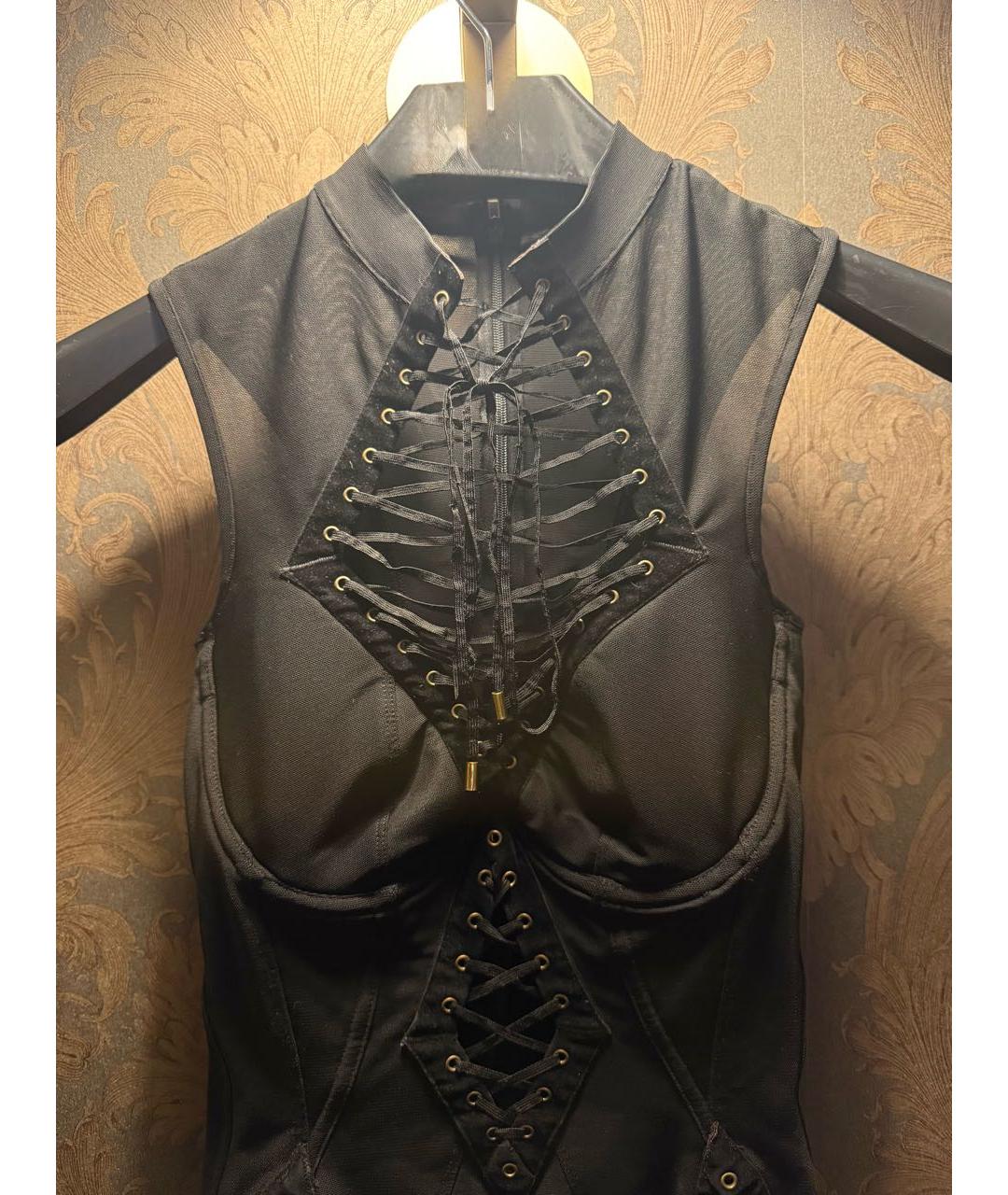 AGENT PROVOCATEUR Черное коктейльное платье, фото 3