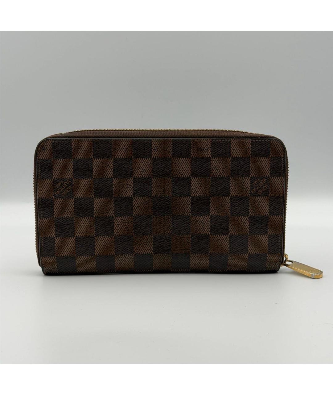 LOUIS VUITTON Коричневый кошелек, фото 3