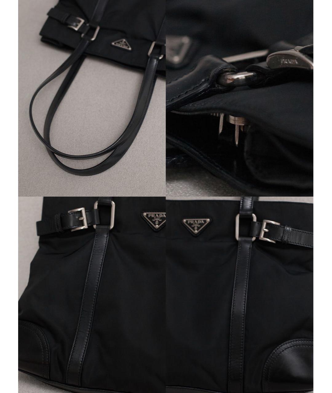 PRADA Черная сумка тоут, фото 6