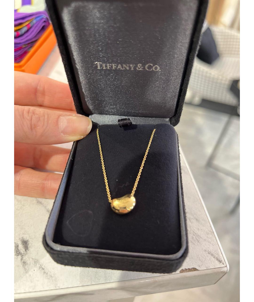 TIFFANY&CO Золотое колье из желтого золота, фото 4
